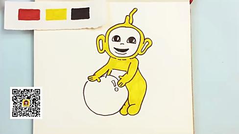 探索童趣世界，天线宝宝画法大全