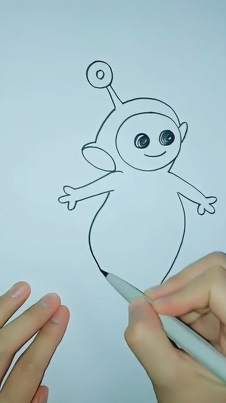 探索童趣，天线宝宝画法详解
