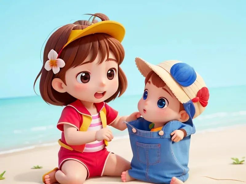 手把手教你绘制天线宝宝的温馨世界——天线宝宝的画法步骤