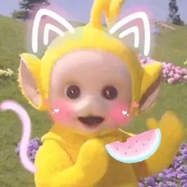 探索童趣世界，天线宝宝手绘头像的温馨记忆