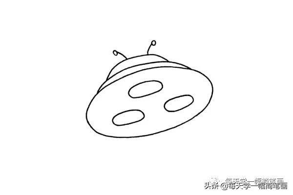 色彩斑斓的快乐世界，天线宝宝简笔画彩色教程