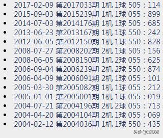 排列三开机号和试机号近30期分析报告
