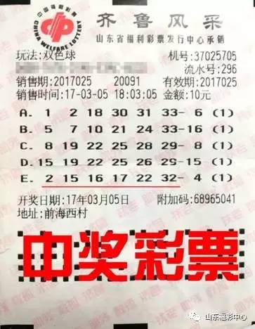 双色球2017083，一场幸运的邂逅与人生启示