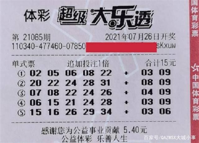 福利彩票2023085期中奖号码揭秘，梦想与幸运的碰撞