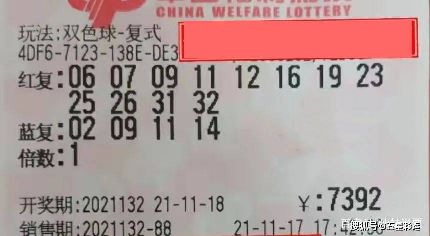 今日双色球预测推荐号，科学理性，拒绝迷信