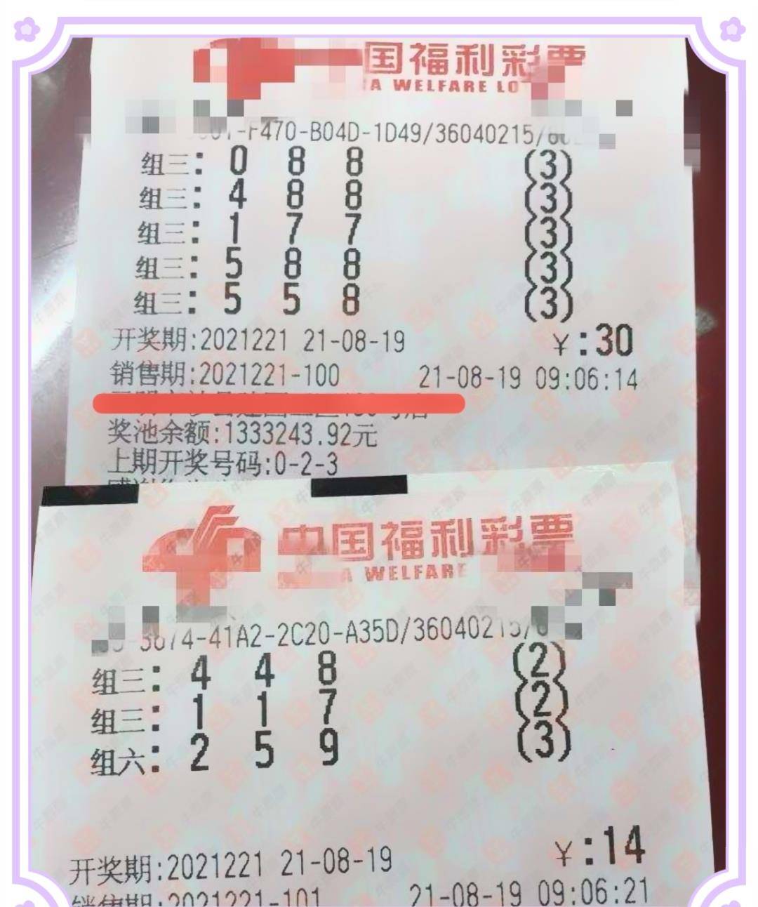 2014年3D彩票，开奖走势图与彩民的期待