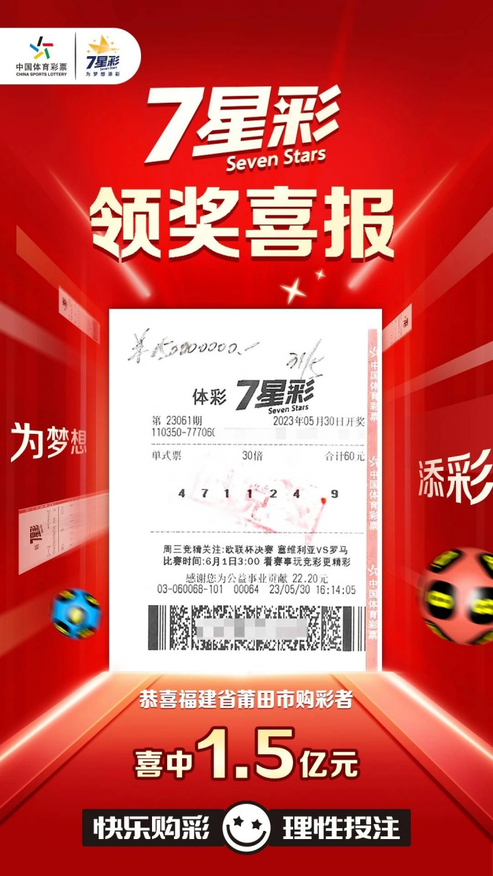 七星彩，今晚揭晓的幸运密码