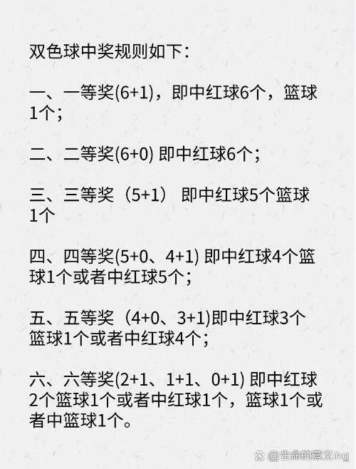 揭秘双色球，中奖规定全解析