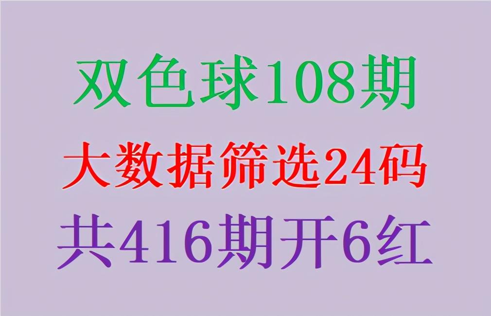 2019年双色球108期开奖号码，幸运的数字与生活的奇迹