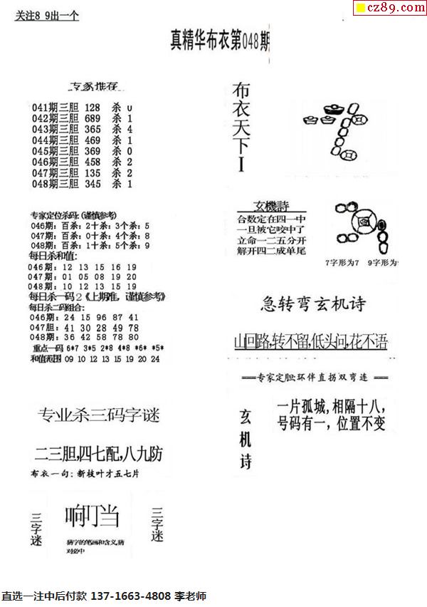 3D字谜，真精华，布衣中的智慧之光
