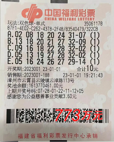 探索2023001期中国福利彩票双色球，揭秘中奖秘诀与购彩指南