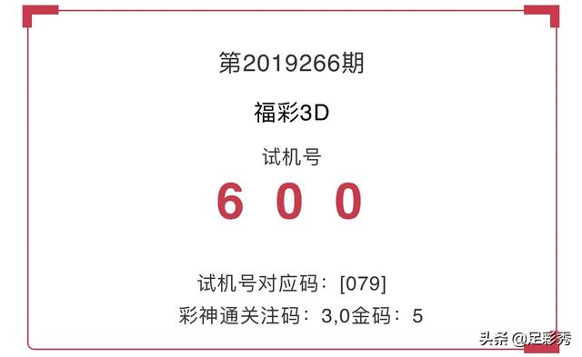 今晚揭晓，三D开奖结果与试机号全解析